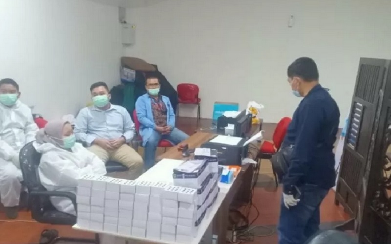  5 Pemalsu Rapid Test Antigen di Bandara Kualanamu Diciduk