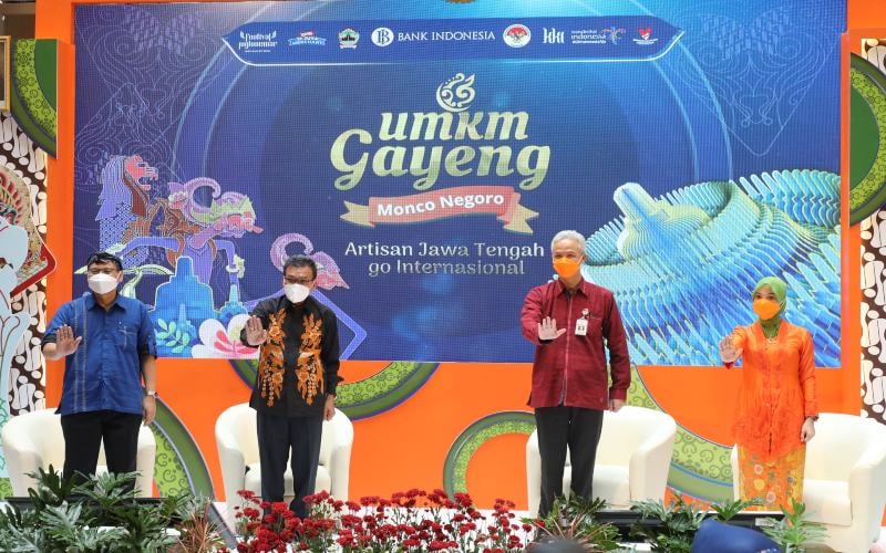  Ganjar Pranowo: Produk UMKM Jateng Siap Diekspor