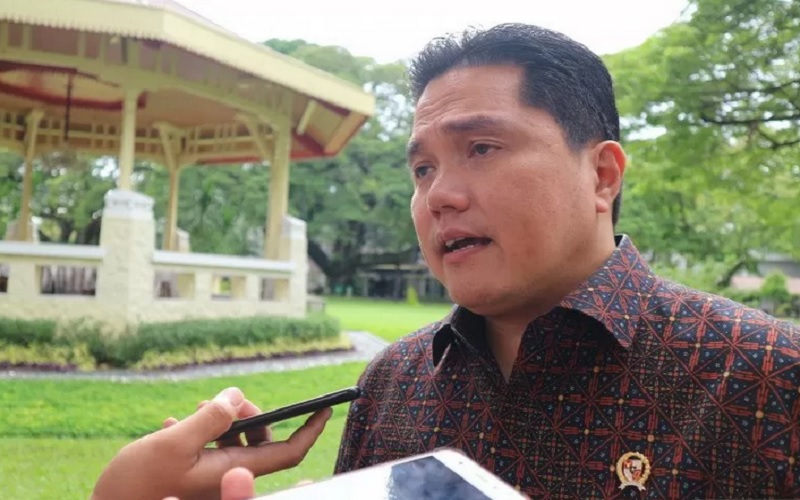  Erick Thohir Targetkan Dividen BUMN Lebih Rendah dari PMN hingga 2022
