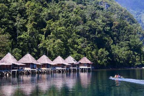 Ilustrasi resort natural dan premium di Indonesia / Istimewa