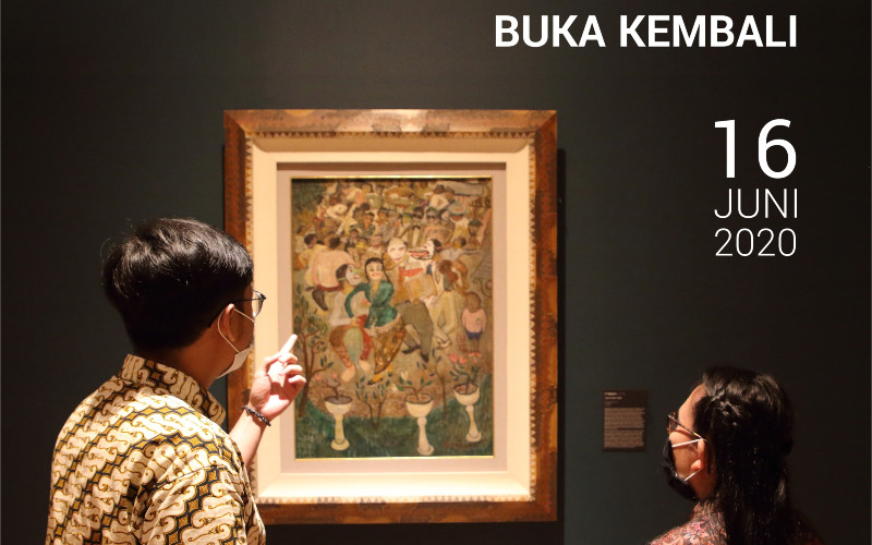 Sahabat Galnas bisa kembali berkunjung ke Galeri Nasional Indonesia mulai Selasa, 16 Juni 2020. /galerinasional