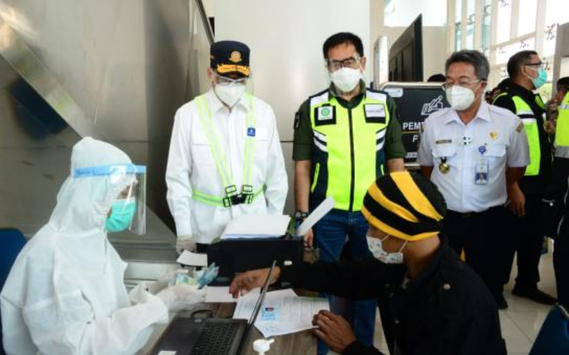  Larangan Mudik, Ada Pemeriksaan Acak Antigen di Tol Pekanbaru-Dumai