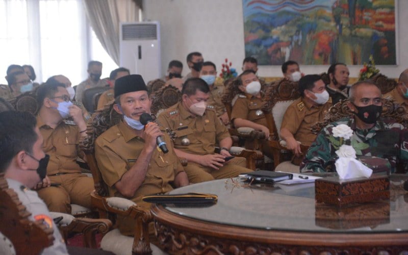  Pemkot Palembang Meniadakan Salat Idulfitri 1442 H di Masjid