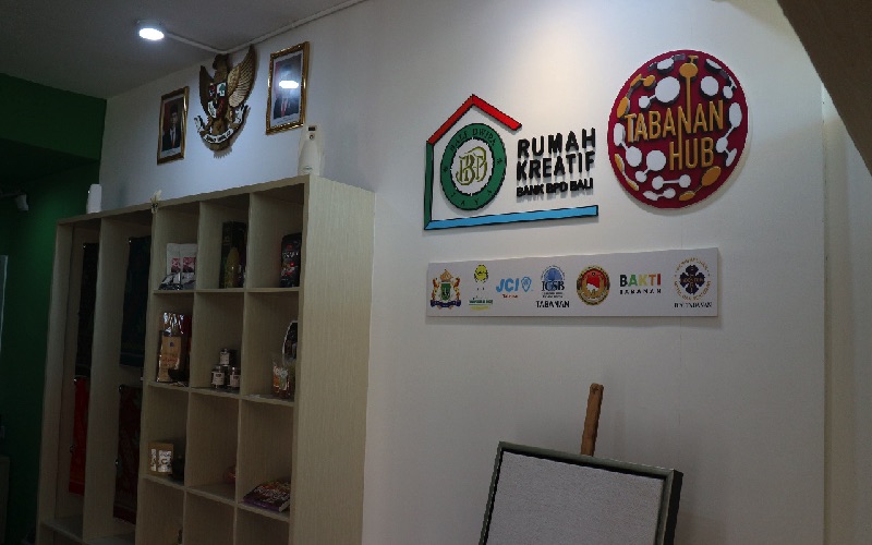 Dukung UMKM di Kabupaten Tabanan, BPD Bali Sediakan Rumah Kreatif