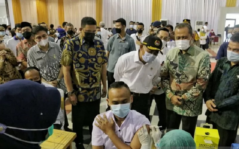  Total, 12.545.372 Orang Disuntik Vaksin Covid-19