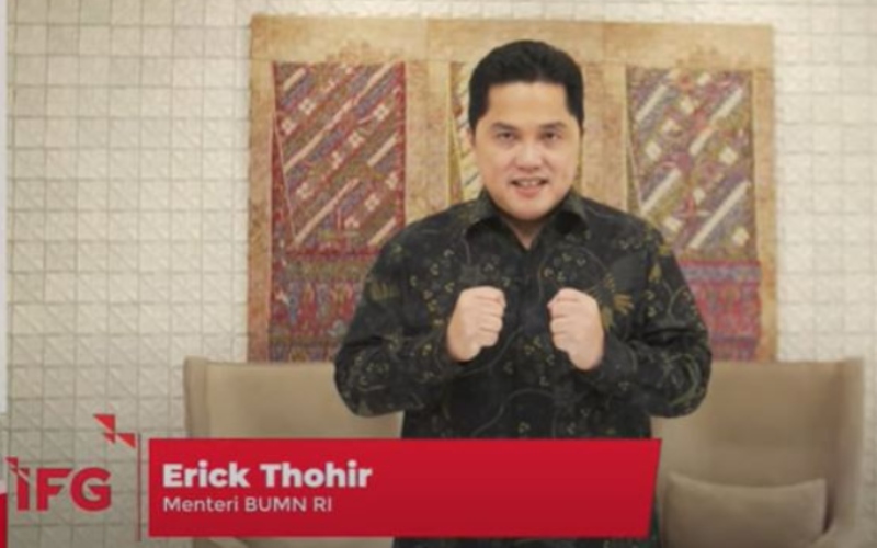  Erick Thohir Minta IFG Setara Ping An, Sebesar Apa Sih Bisnisnya?