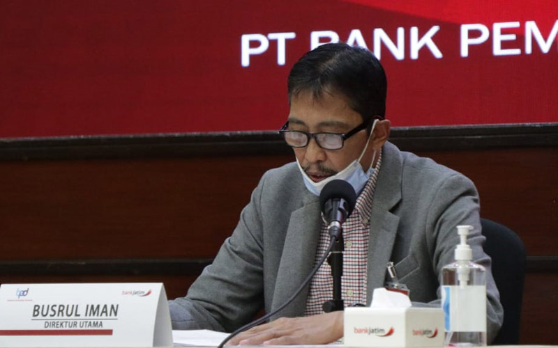  Penyaluran Dana PEN Bank Jatim Capai Rp6,86 Triliun