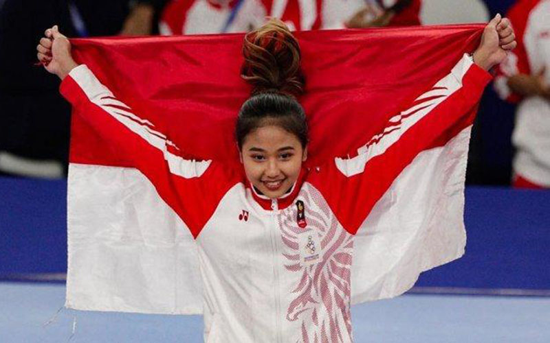  Pesenam Rifda Irfanaluthfi Lolos ke Olimpiade Tokyo