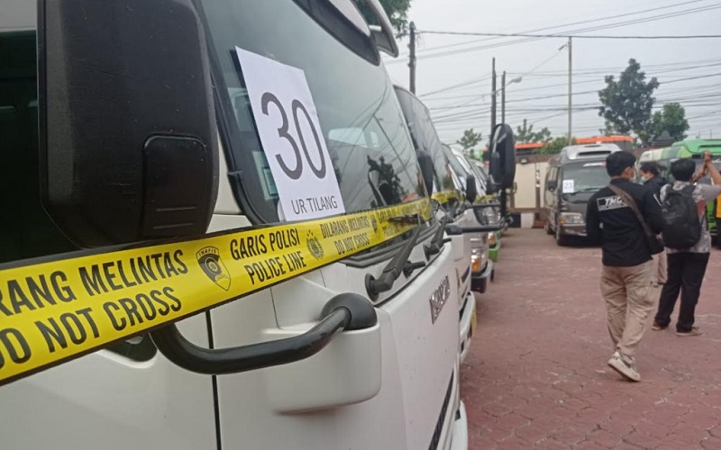  Mudik Lebaran, 32 Travel Gelap Diamankan Polisi Karawang