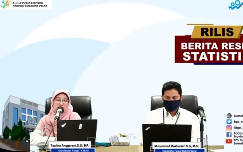  Pertumbuhan Ekonomi Sumut Kuartal I 2021 Masih Minus