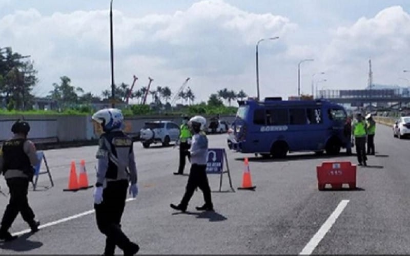  Petugas Awasi 383 Titik Penyekatan, Kemenhub: Tegas tapi Humanis