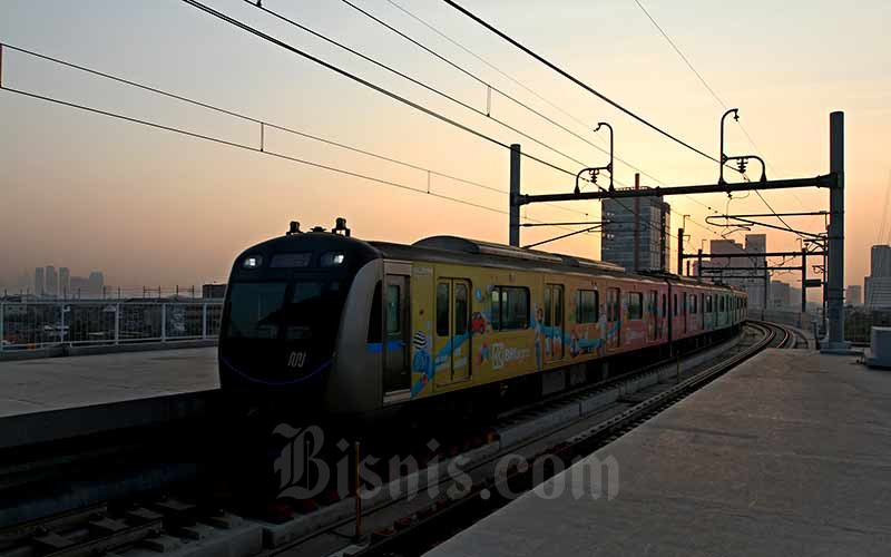  Terdampak Pandemi Covid-19, MRT Jakarta Rugi Rp69 Miliar