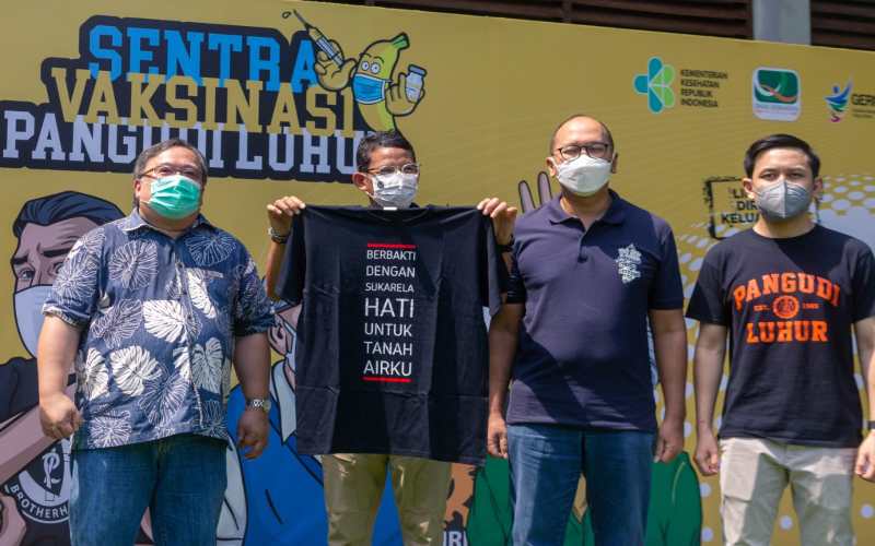  Alumni SMA Pangudi Luhur Jakarta Luncurkan Sentra Vaksinasi Covid-19