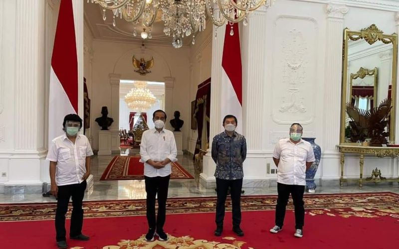  Adian Napitupulu Bertemu Presiden Jokowi di Istana, Bahas Apa?