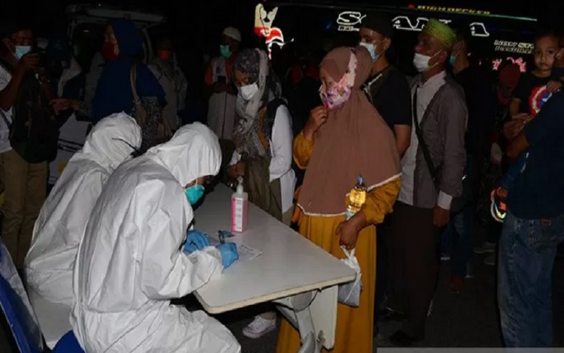  Arus Balik Lebaran, Pemudik Asal Sumatra Wajib Rapid Test Antigen