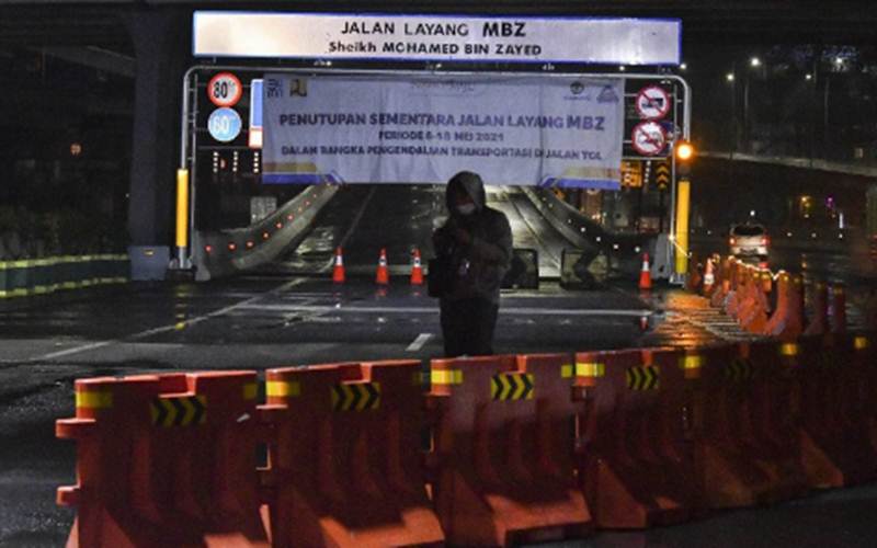  Penyekatan Mudik Berakhir Malam Ini, Tol Layang Arah Cikampek  Kembali Dibuka