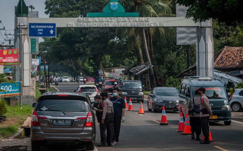  Banten Intensifkan Penyekatan Antisipasi Lonjakan Wisatawan