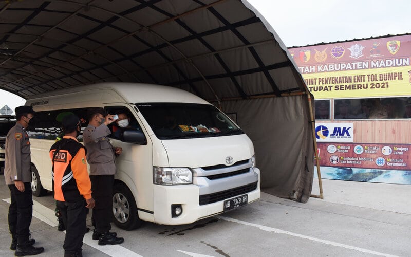  Travel Ilegal Terjaring Operasi di Madiun, Polisi Perketat Operasi Arus Balik