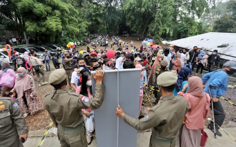  Tracing di Tempat Wisata, Pengunjung Kebun Binatang Bandung Dirapid Antigen