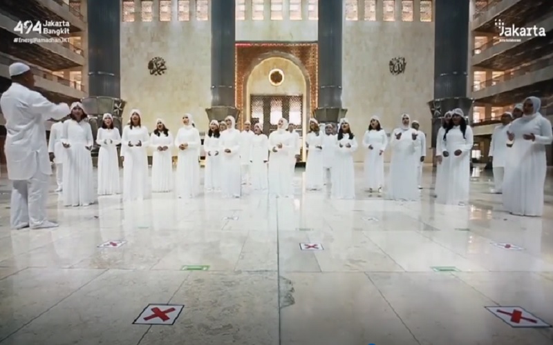  Unggahan Video Paduan Suara JYC Asmaul Husna Tanpa Sepengetahuan Anies