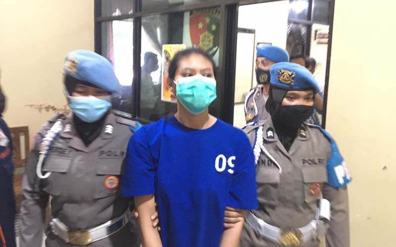 Nani Aprilliani Nurjaman, 25, tersangka kasus sate beracun/JIBI/Harian Jogja-Jumali