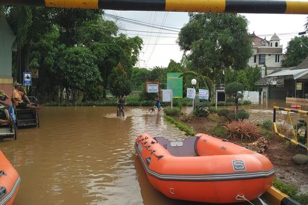  Bekasi Waspada Banjir, 1.500 KK Antisipasi Luapan Kali Sadang