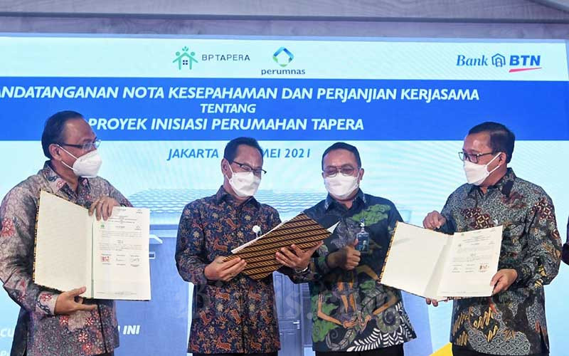  BTN Berkolaborasi Dengan BP Tapera dan Perum Perumnas Terkait Penyaluran Pembiayaan Perumahan Rakyat