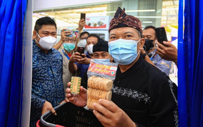  Produk UMKM Kota Bandung Kini Mejeng di Indomaret