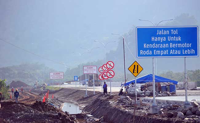 Progres Konstruksi Tol Bangkinang-Pangkalan Capai 40,15 Persen