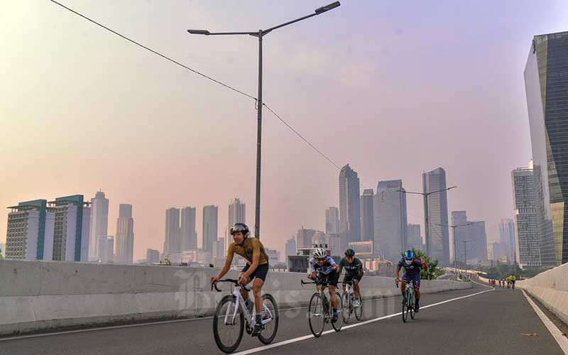  Pemprov DKI Jakarta Ubah JLNT Tanah Abang Kampung Melayu Jadi Lintasan Road Bike Setiap Hari Minggu