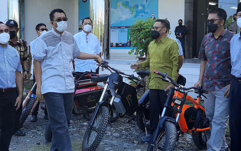  Keren! Sepeda Listrik Oleh-Oleh Eksotis dari NTB Diminati Luar Negeri