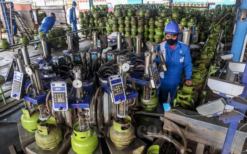  PENYALURAN LPG 3 KG : Subsidi masih sulit Tepat Sasaran