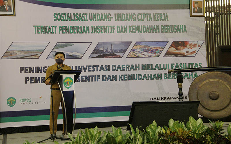  DPMPTSP Provinsi Kaltim Gelar Sosialisasi UUCK Terkait Pemberian Insentif dan Kemudahan Berusaha