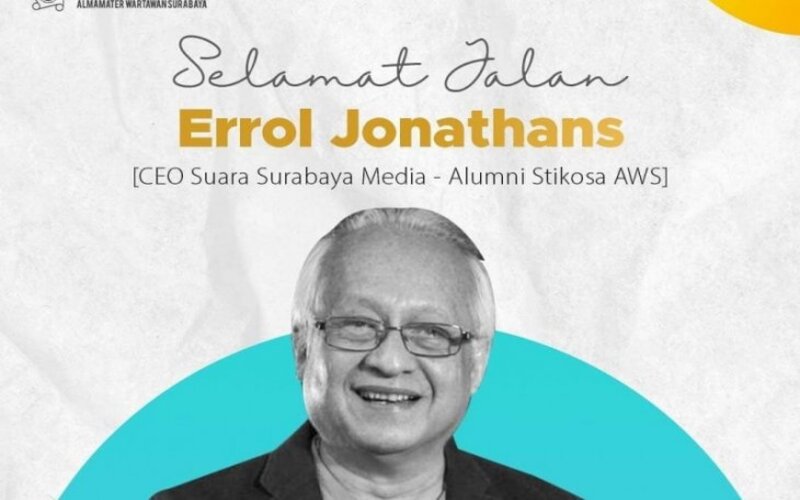  CEO Suara Surabaya Errol Jonathans Tutup Usia