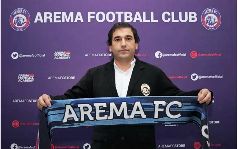 Pelatih Arema FC, Eduardo Almeida/Antara