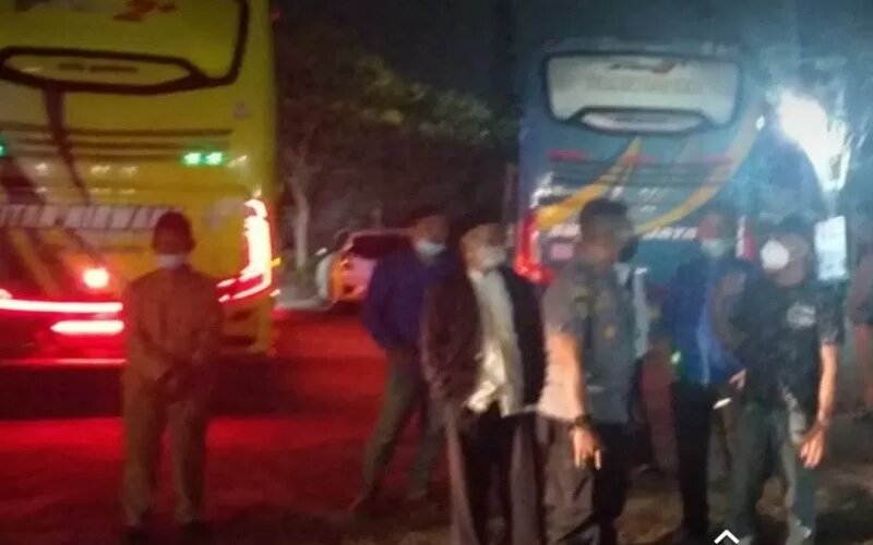  Kudus Tutup Objek Wisata, 16 Bus Dipaksa Putar Balik