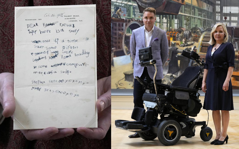  Alat Kantor, Kursi Roda Stephen Hawking Mejeng di Museum Sains London