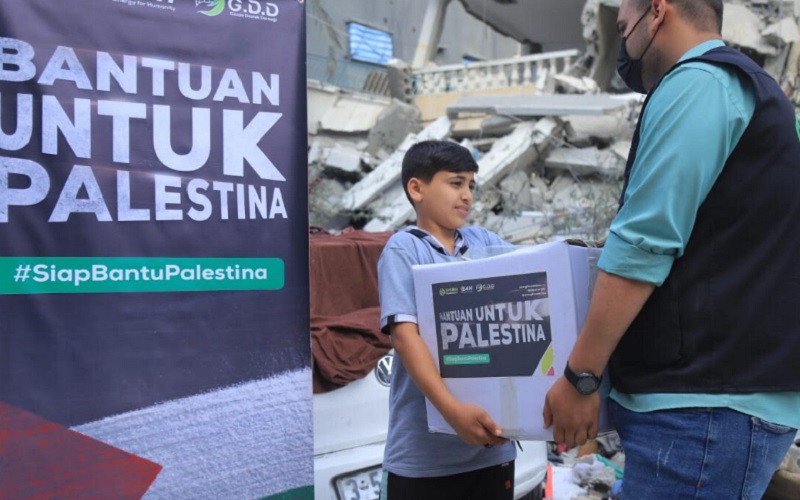  Sinergi Foundation Salurkan Makanan dan Obat untuk Warga Gaza