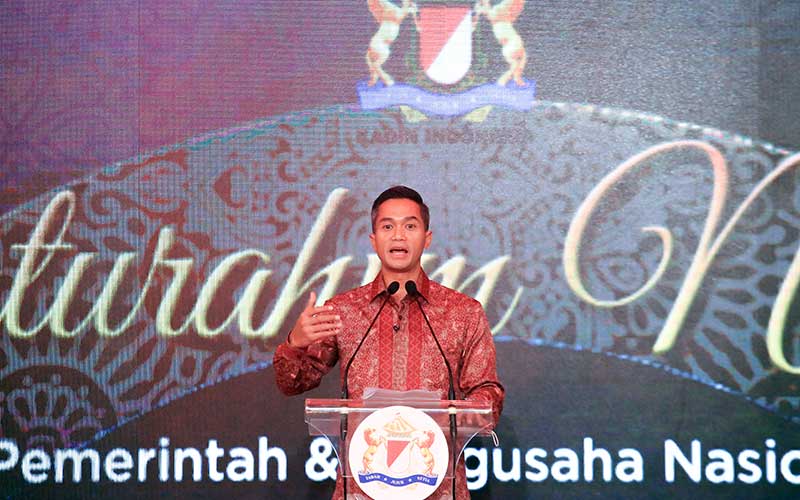  Calon Ketua Umum Kadin Indonesia Anindya Bakrie Hadiri Silaturahim Nasional Kadin Indonesia