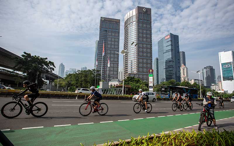  Pesepeda Di Jakarta Akan Ditilang Jika Tidak Menggunakan Jalur Khusus Sepeda