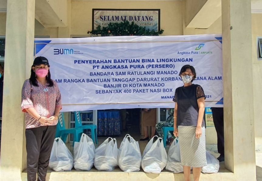  Wujud Tanggung Jawab Sosial dan Lingkungan, Angkasa Pura I Salurkan Rp1,57 Miliar pada Triwulan I 2021