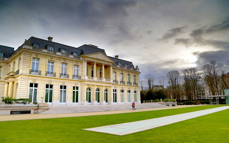 Chateaux de la Muette, kantor pusat OECD, di Paris, Prancis/ OECD