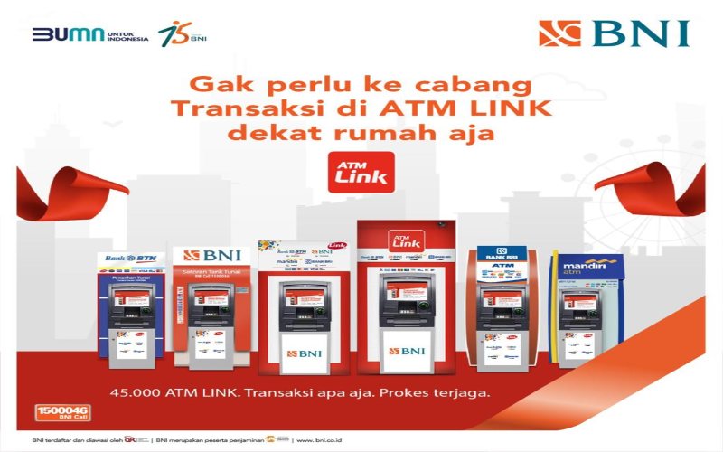  Tok! Bank BUMN Tunda Biaya Cek Saldo dan Tarik Tunai di ATM Link 