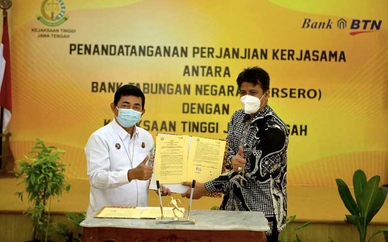  Tingkatkan Sinergi, Bank BTN Gandeng Kejati Jateng