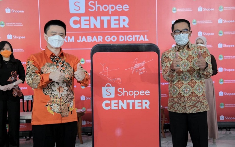  Jabar Gandeng Shopee Bangun UMKM Center di 5.312 Desa