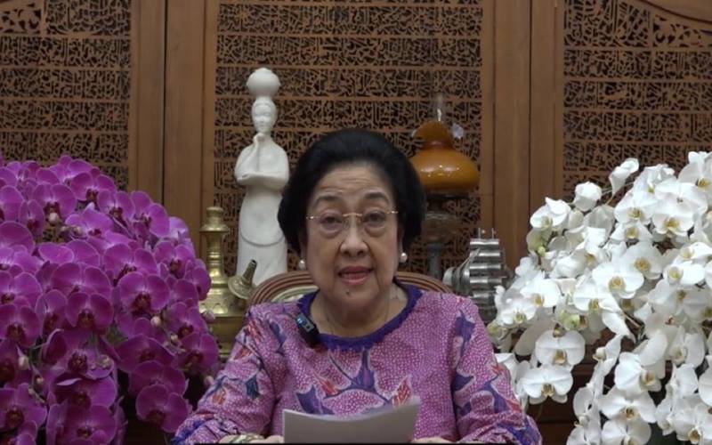  Megawati Resmi Buka Pameran Lukisan di Yogyakarta