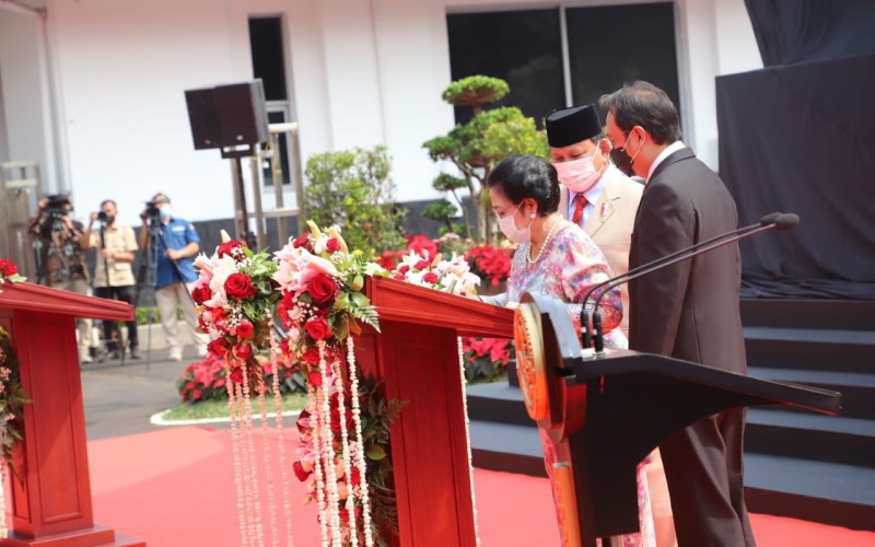  Megawati Bawa Prananda Resmikan Patung Soekarno, Sinyal Lemah untuk Puan pada Pilpres 2024?