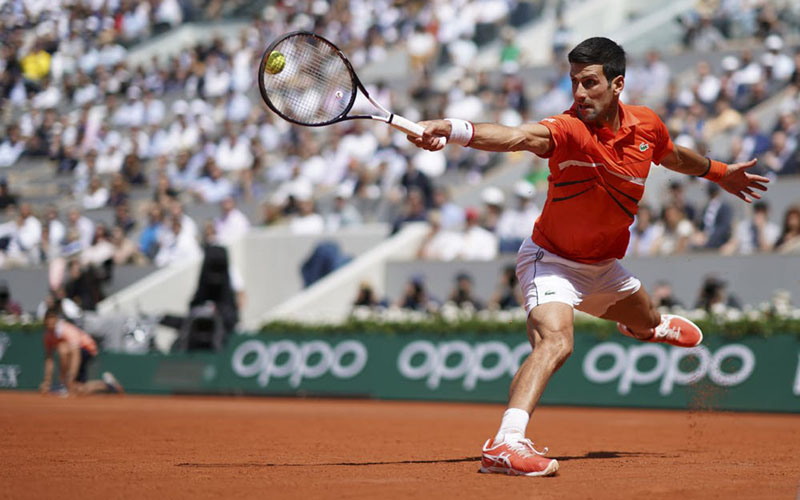  Mental Baja Loloskan Djokovic ke Perempat Final Tenis Prancis Terbuka