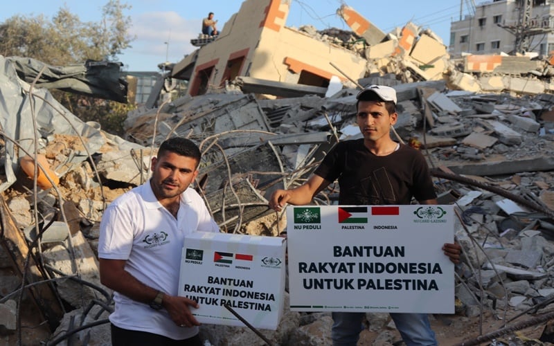  NU Care-Lazisnu Salurkan Bantuan dari Indonesia untuk Palestina