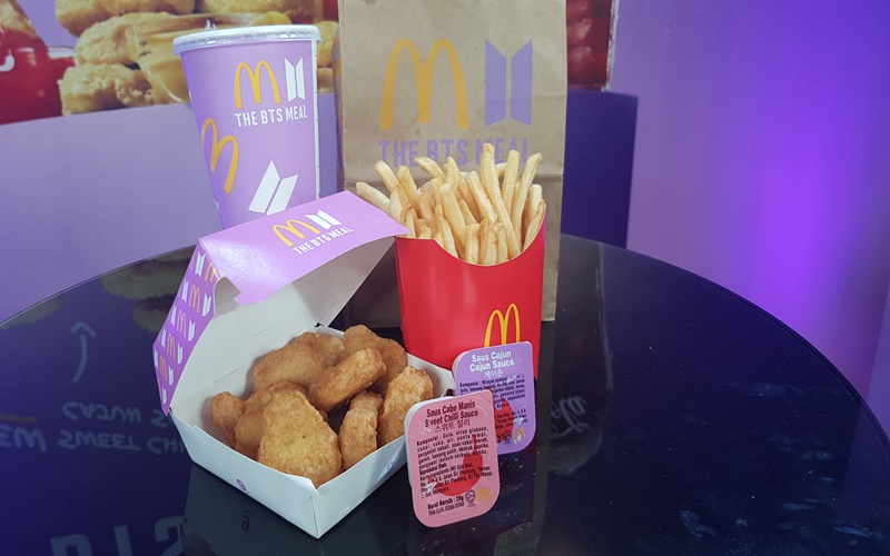  McDonalds Keluarkan Menu Spesial BTS Meal, Besok